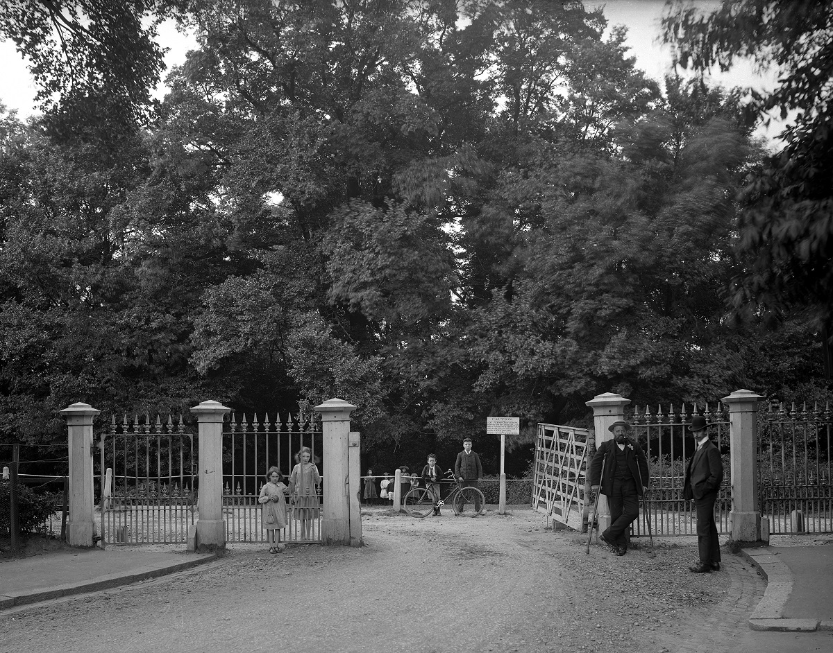 Hadley Woods gate