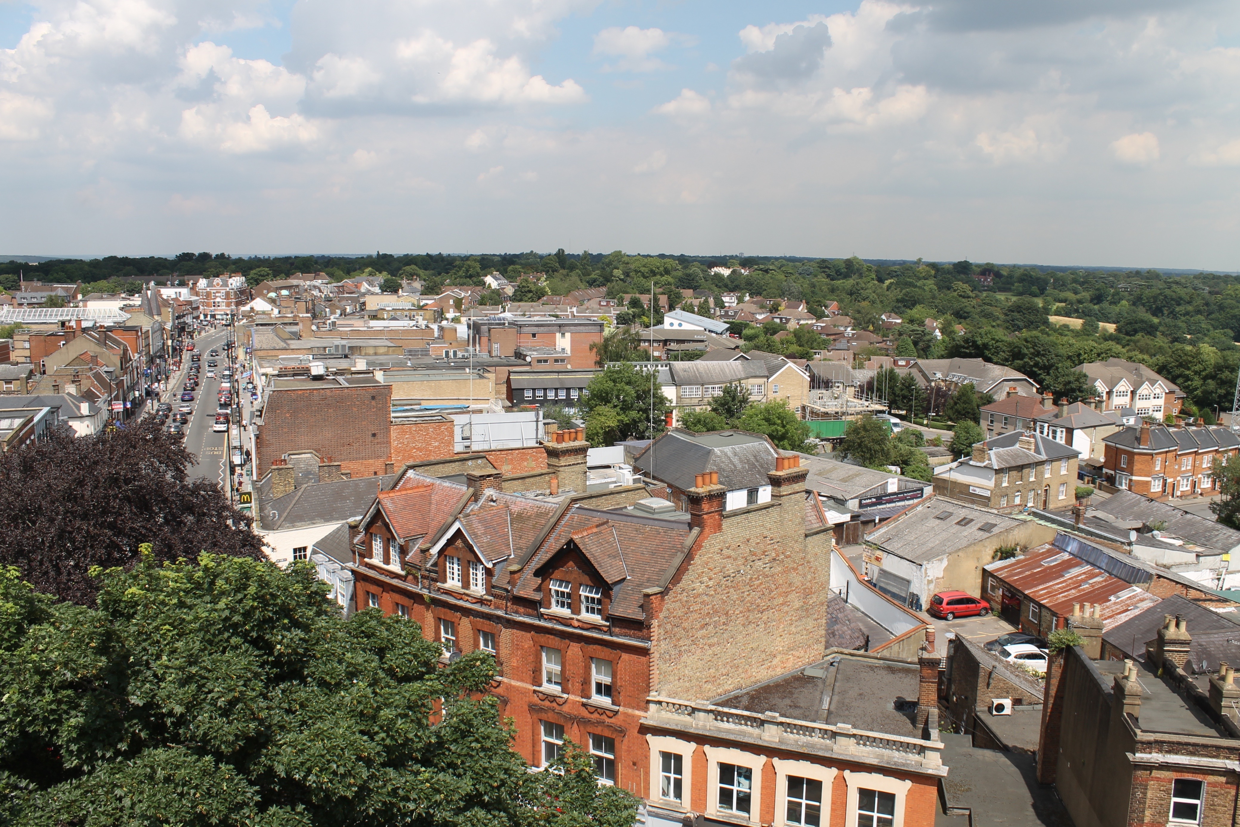 Church tower view 13