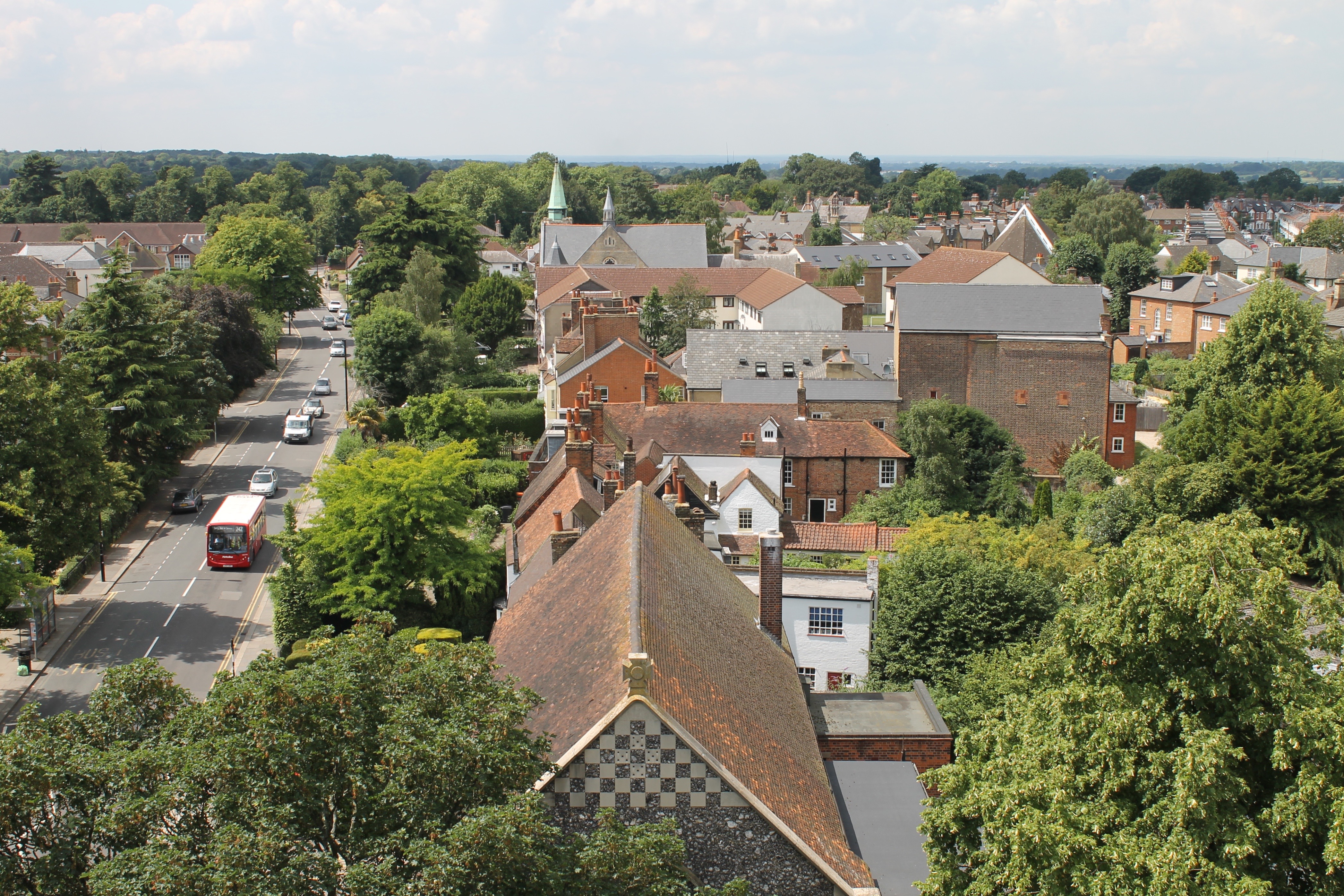 Church tower view 15